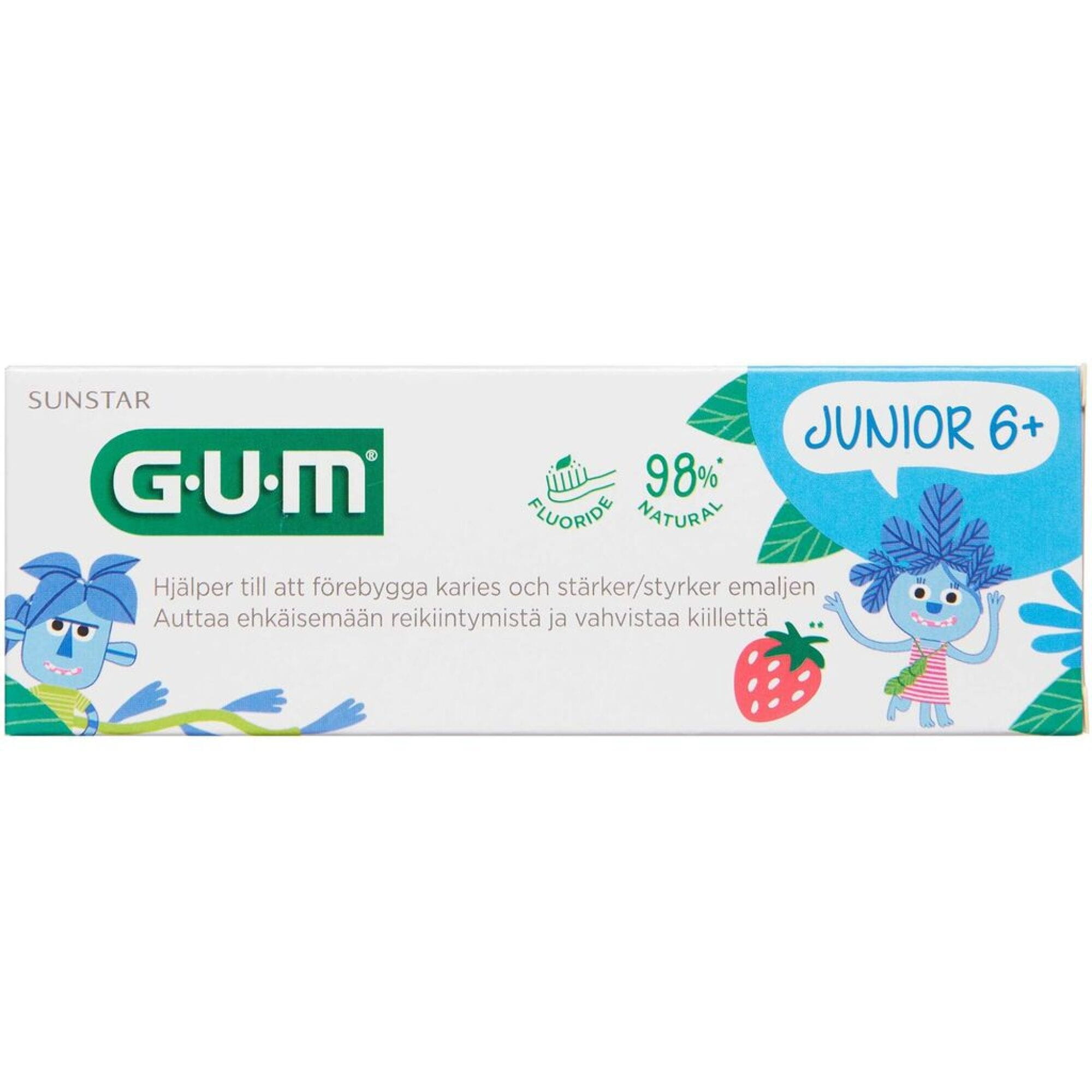 Gum Gum Tandpasta Junior År 50ml