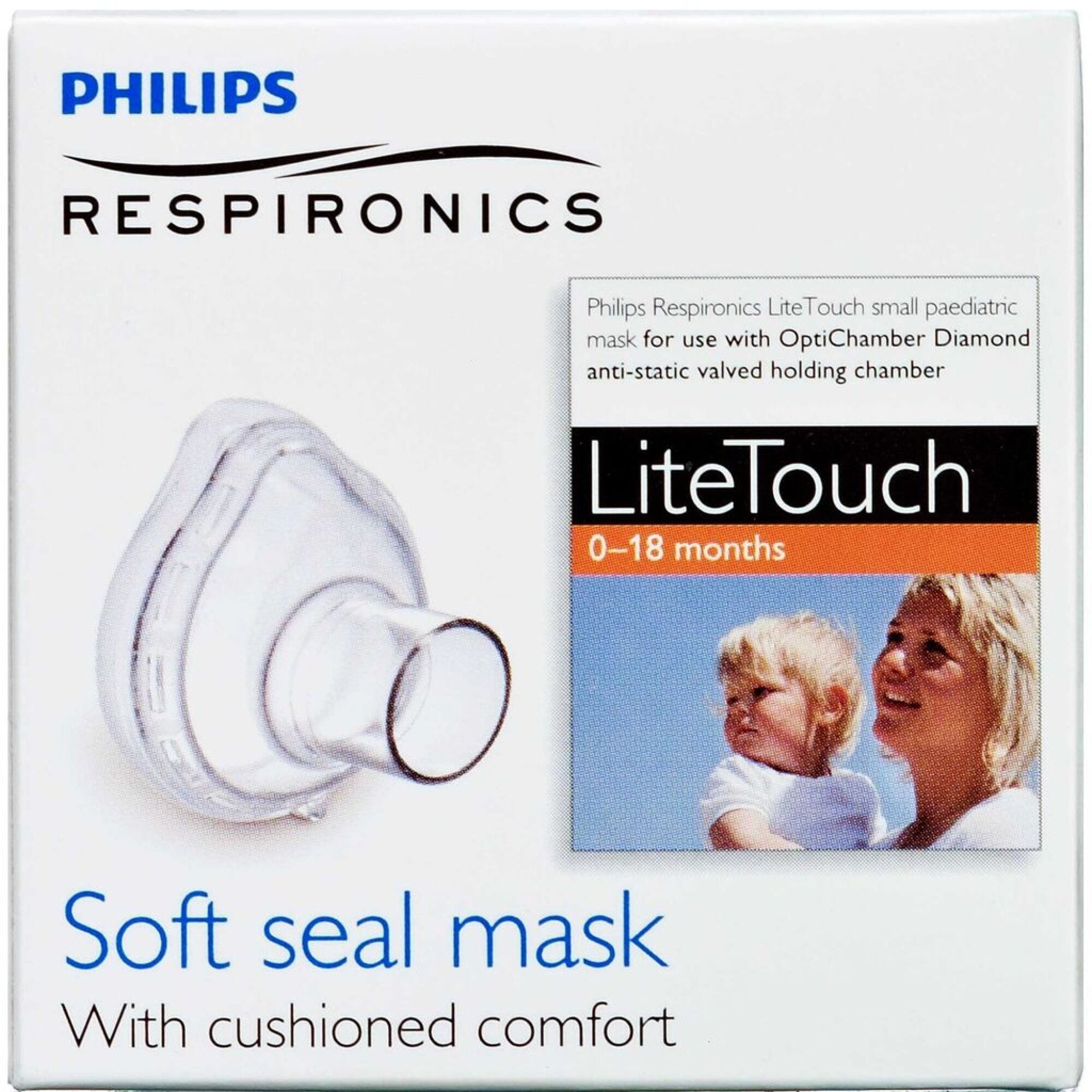 barriere stål kaos Philips Lite Touch Maske 0-18 Mdr 1stk