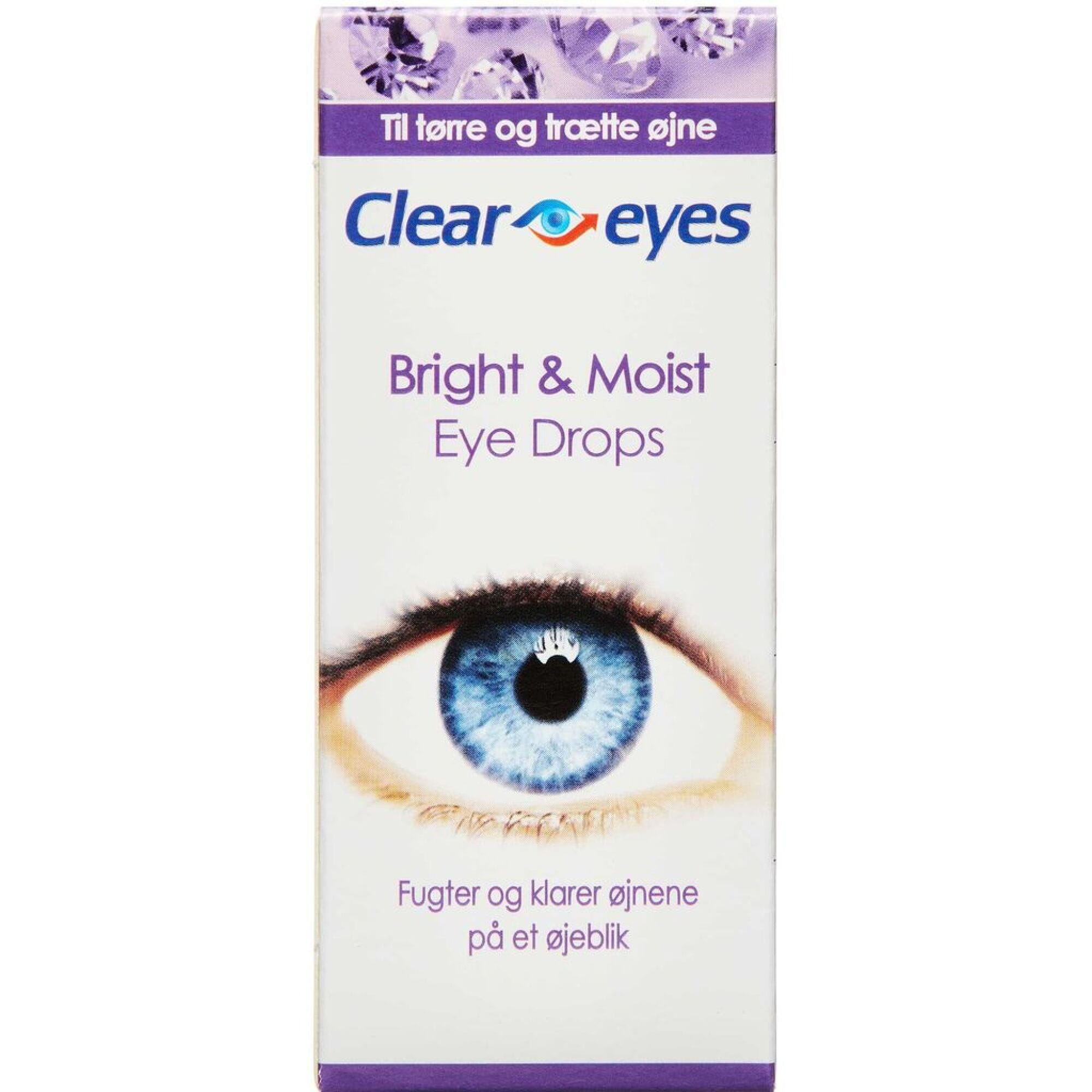 Cleareyes Bright & Moist Øjendråber 15ml