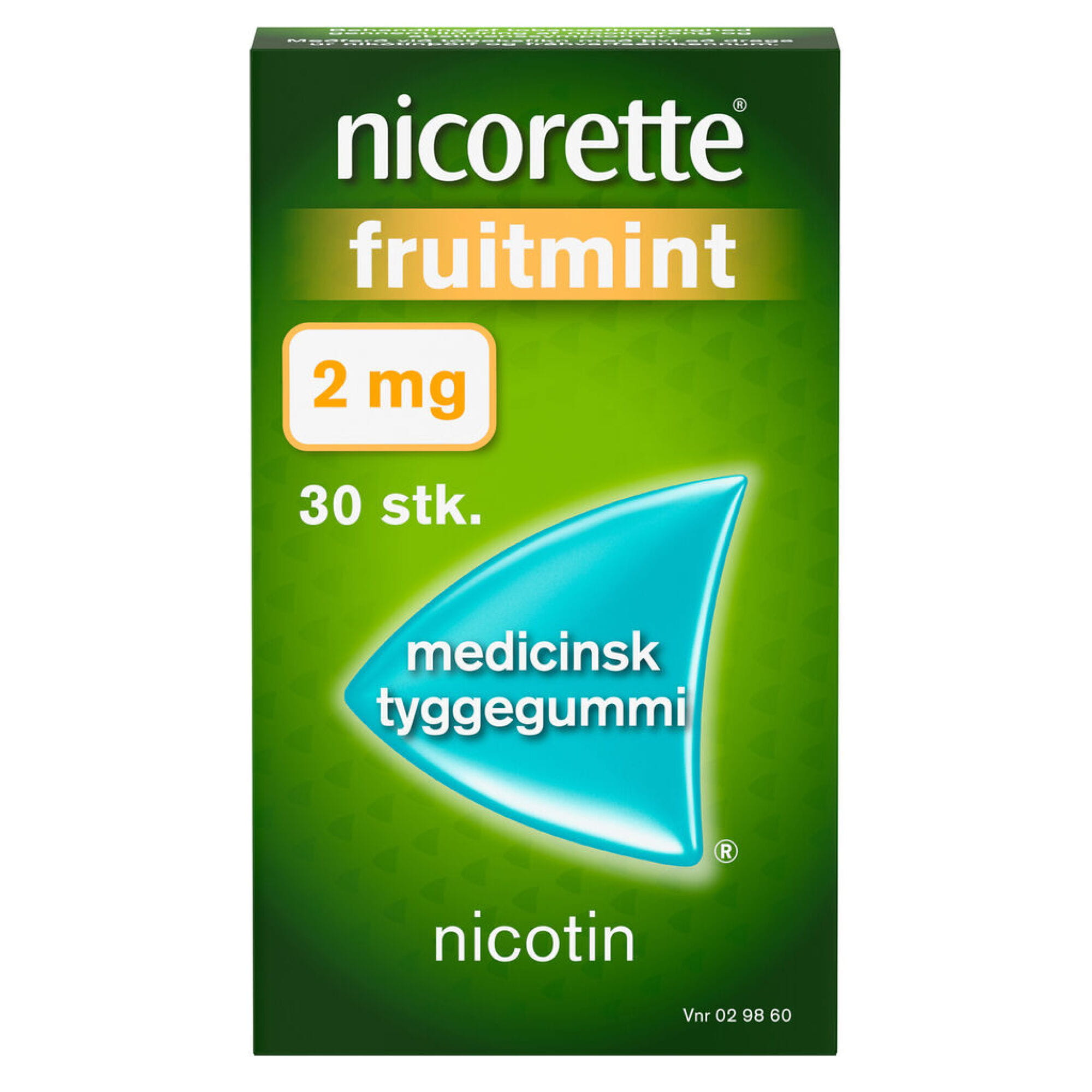 Nicorette Fruitmin.Med.Tyg 2Mg K b p Apoteket online