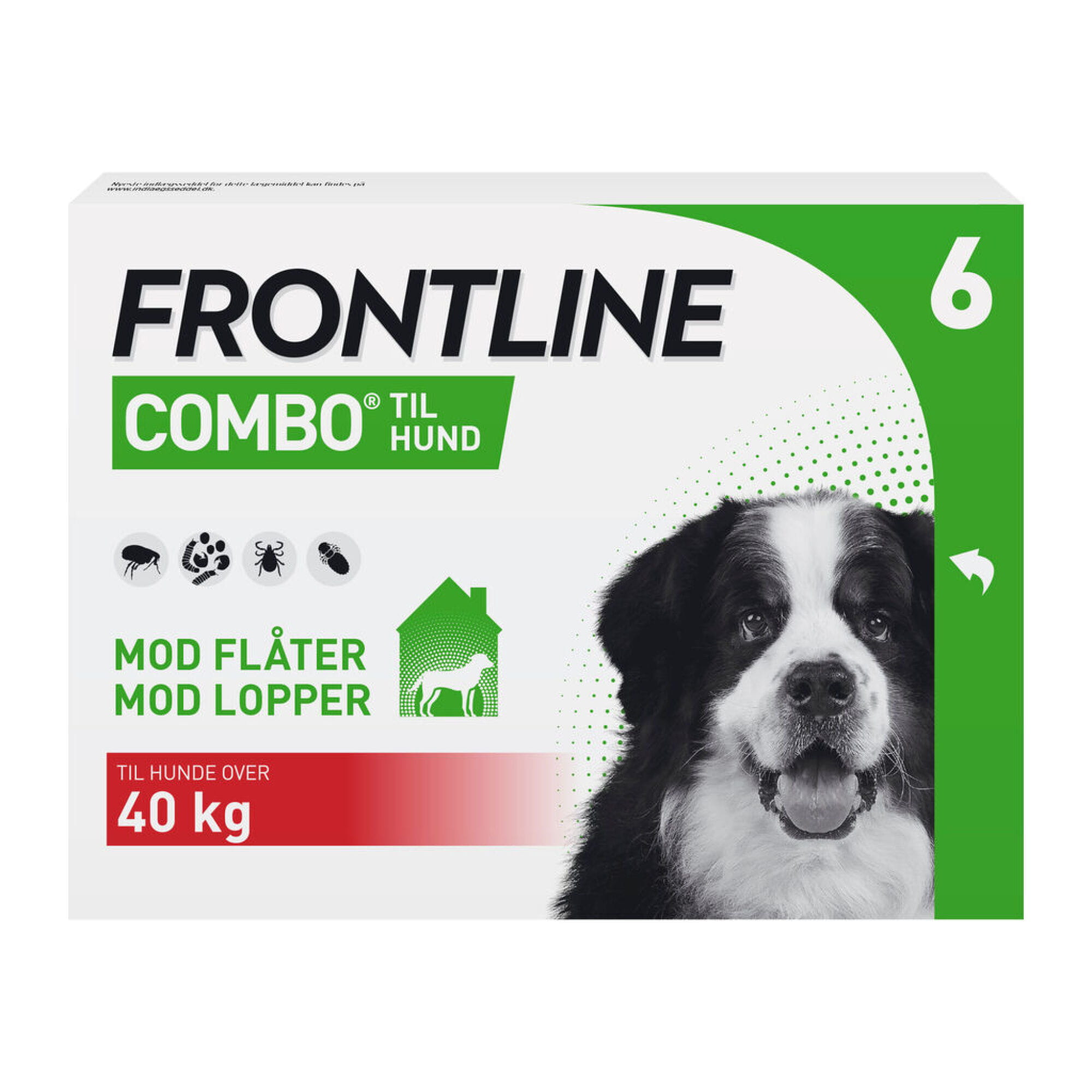 løber tør Subjektiv mentalitet Frontline Frontline Combo T.Hunde 40+ 6 X 4,02 ML