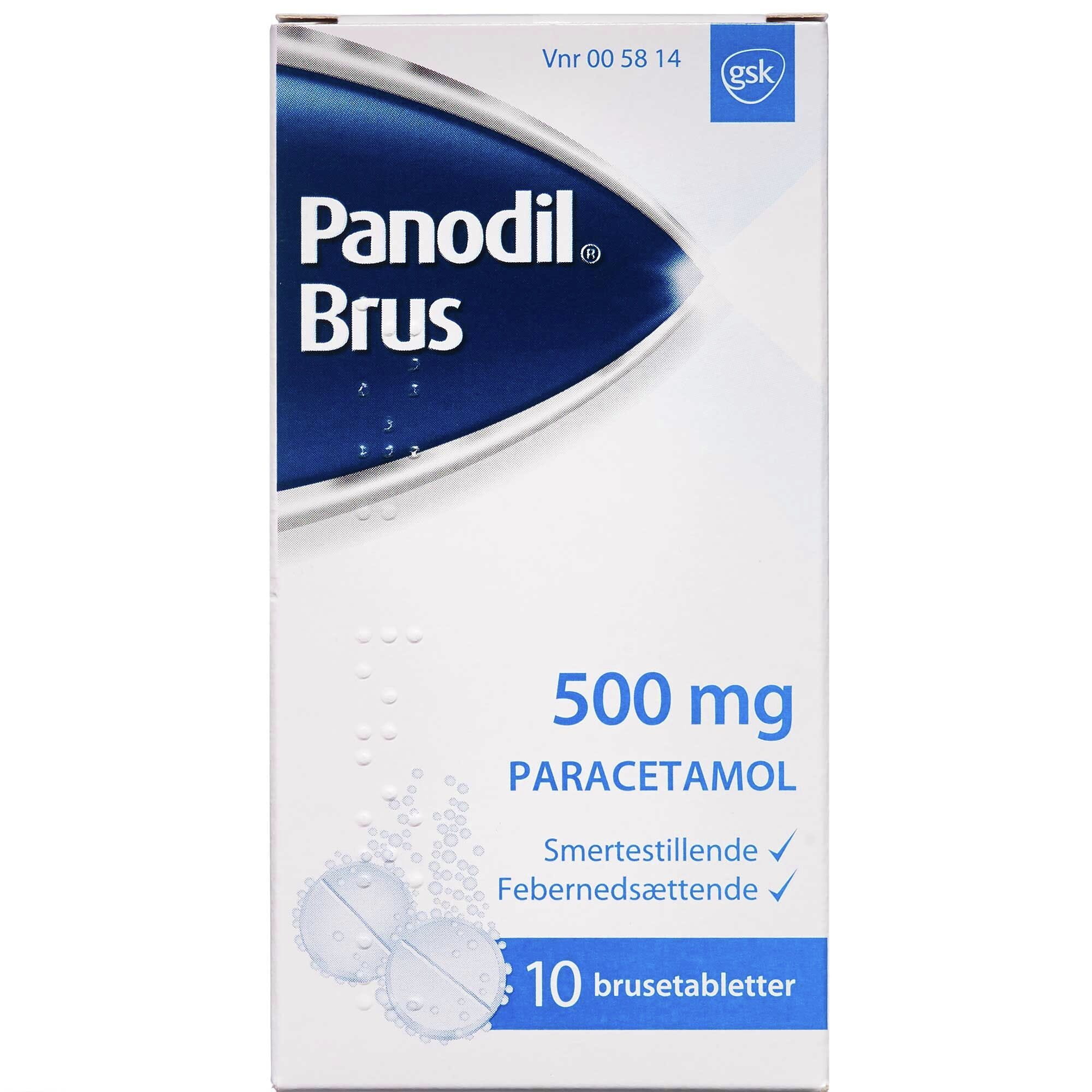 Panodil Brusetabl 500 Mg Køb på Apoteket-online