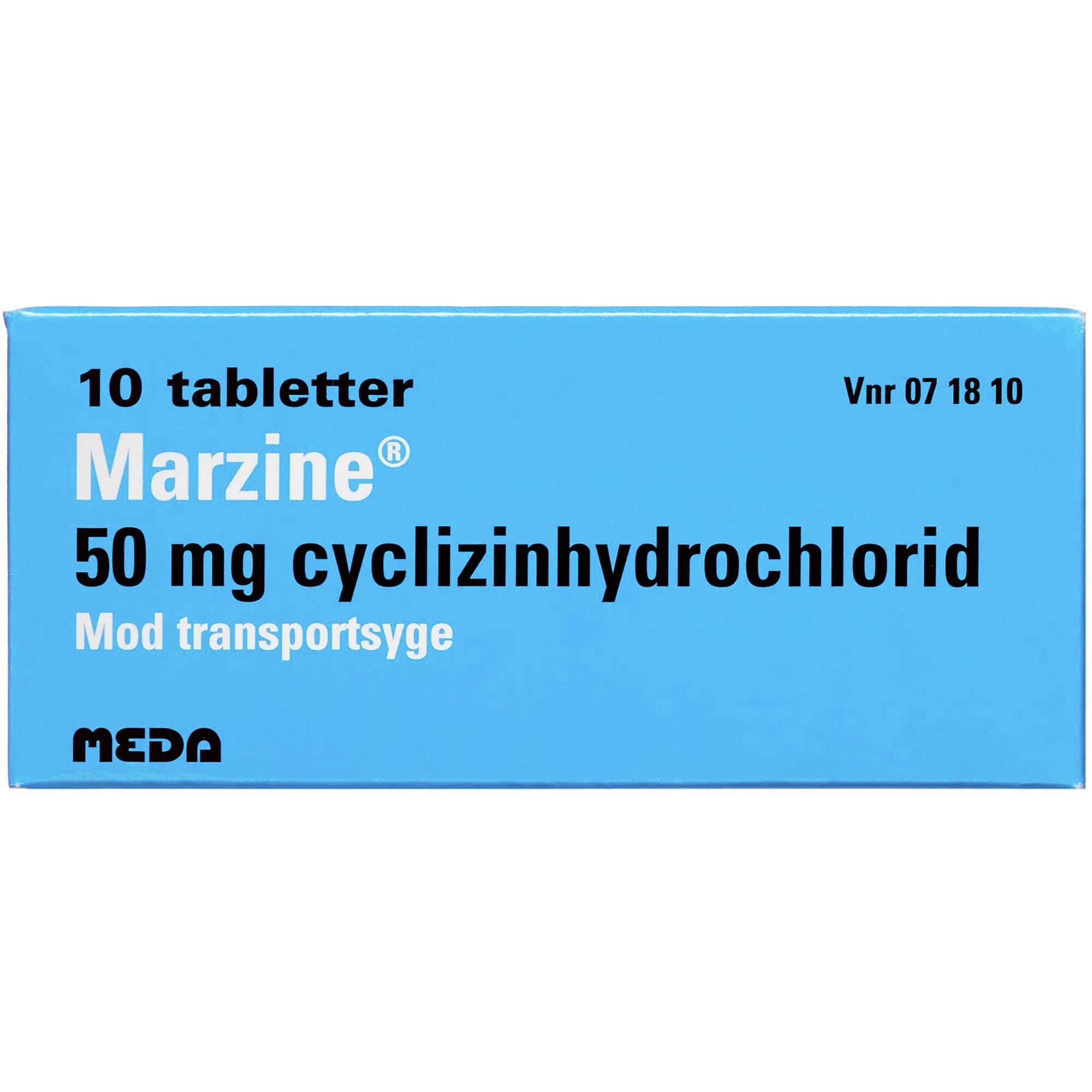 Marzine deals 50 mg