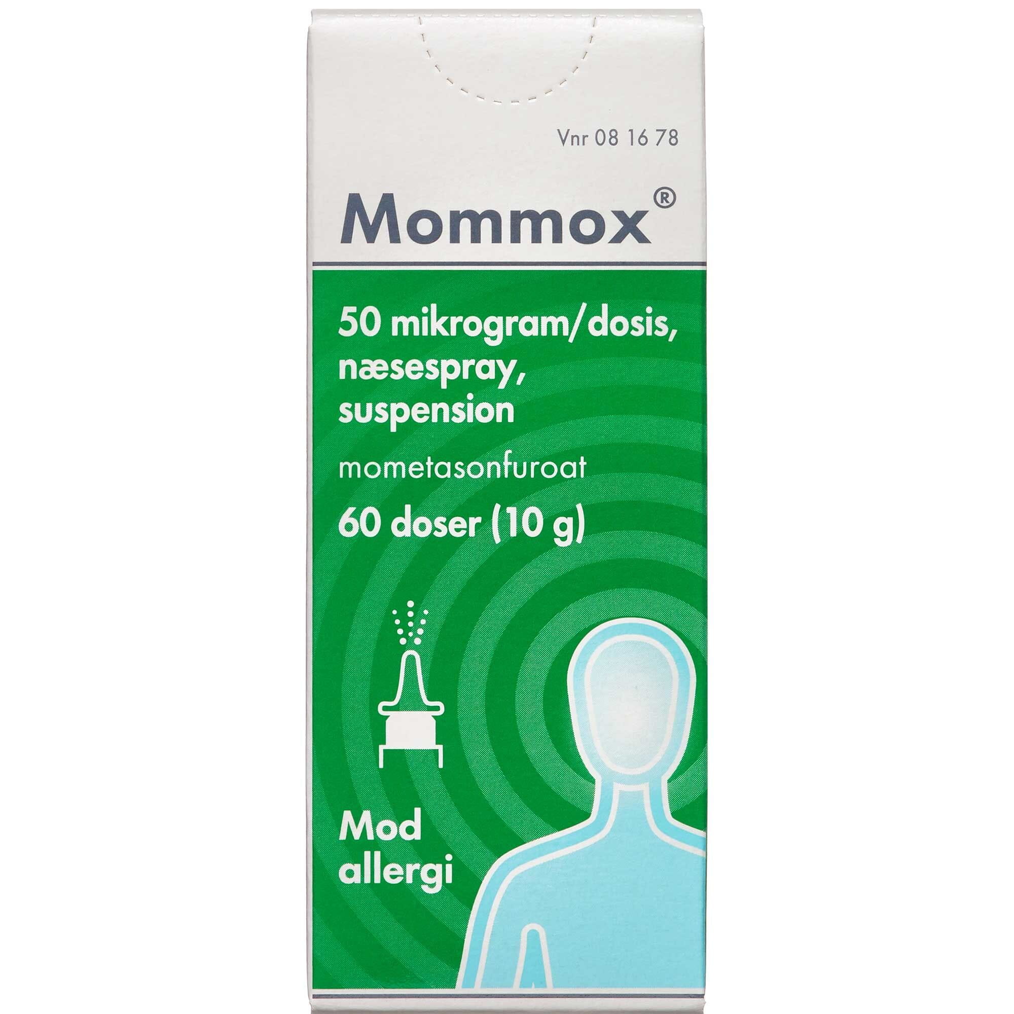 drikke Postbud forudsigelse Mommox Næsespray 50 Mikg/Ds - Køb på Apoteket-online